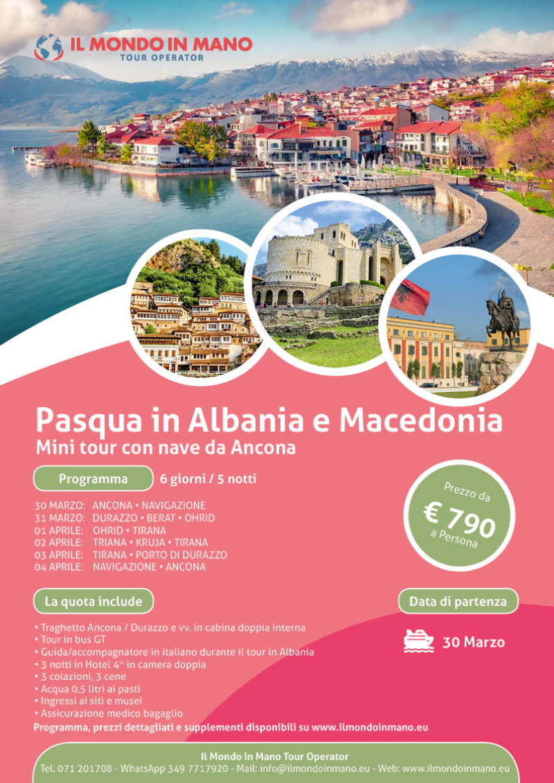 Minitour Pasqua in Albania e Macedonia